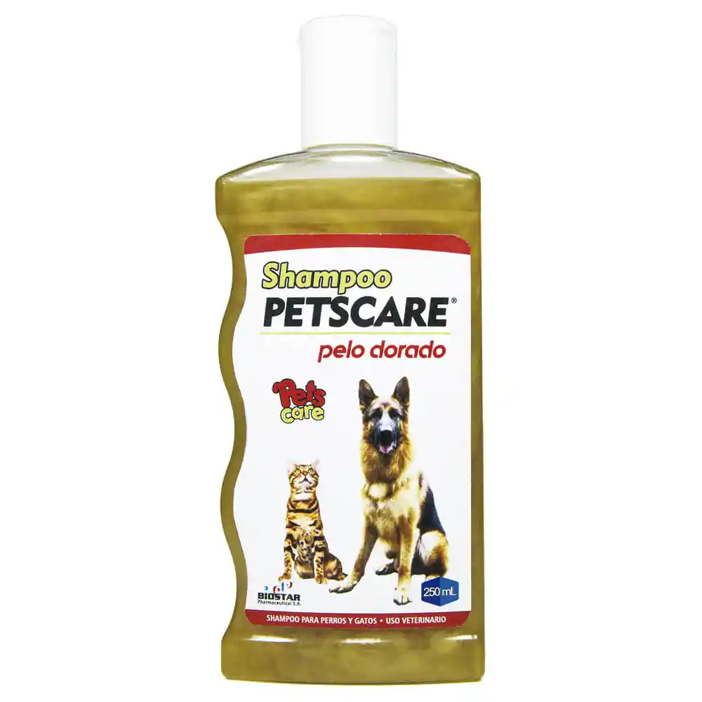 Petscare Shampoo Pelo Dorado para Perros y Gatos