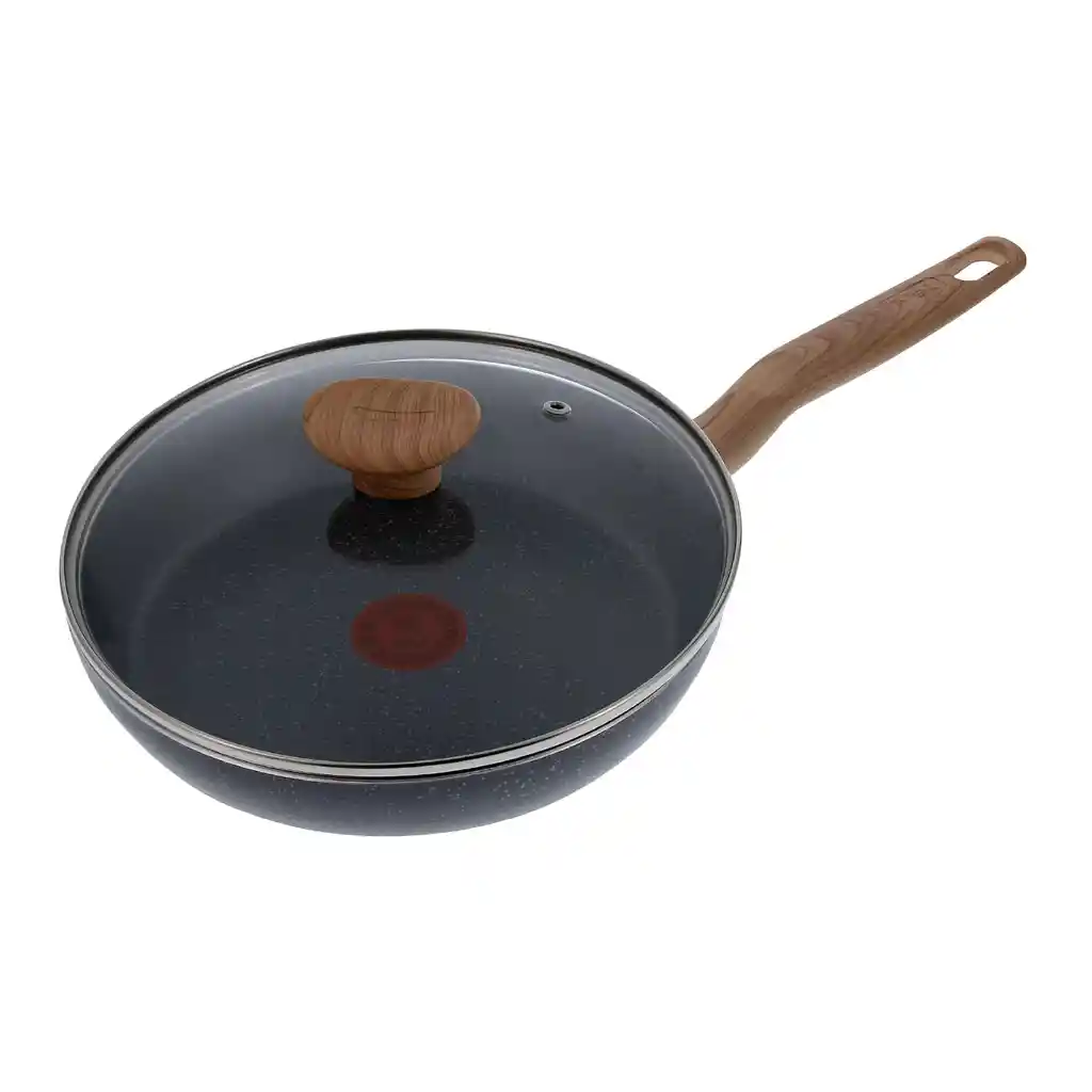 Sartén Imusa Natural Stone de Con Tapa de Vidrio