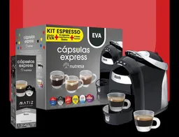Kit Espresso Maq+tasas+caspsulas Capsulas Express 1062481