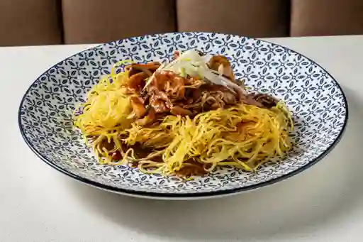 Chicken Pan Fried Noodles