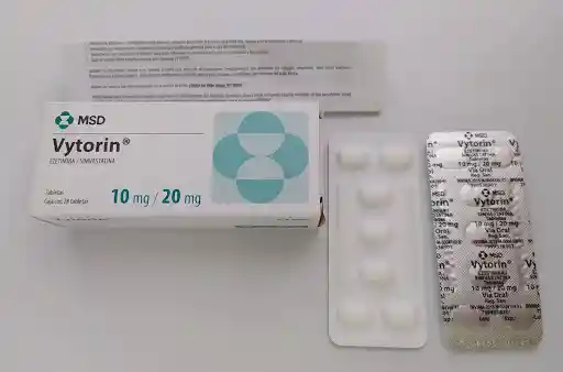 Vytorin (10 mg / 20 mg) 28 Tabletas