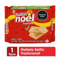 Saltin Noel Galletas Saladas Tradicionales