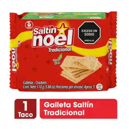 Saltin Noel Galletas Saladas Tradicionales