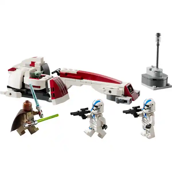 Set Construcción Huida en Speeder Barc Lego