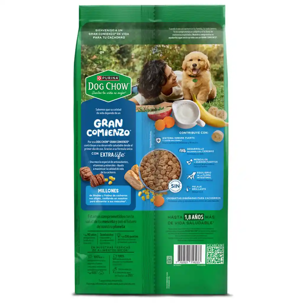 Comida para perro Dog Chow Cachorro medianos y grandes x 22,7 kg