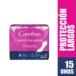 Carefree Protectores Diarios Largos con Perfume