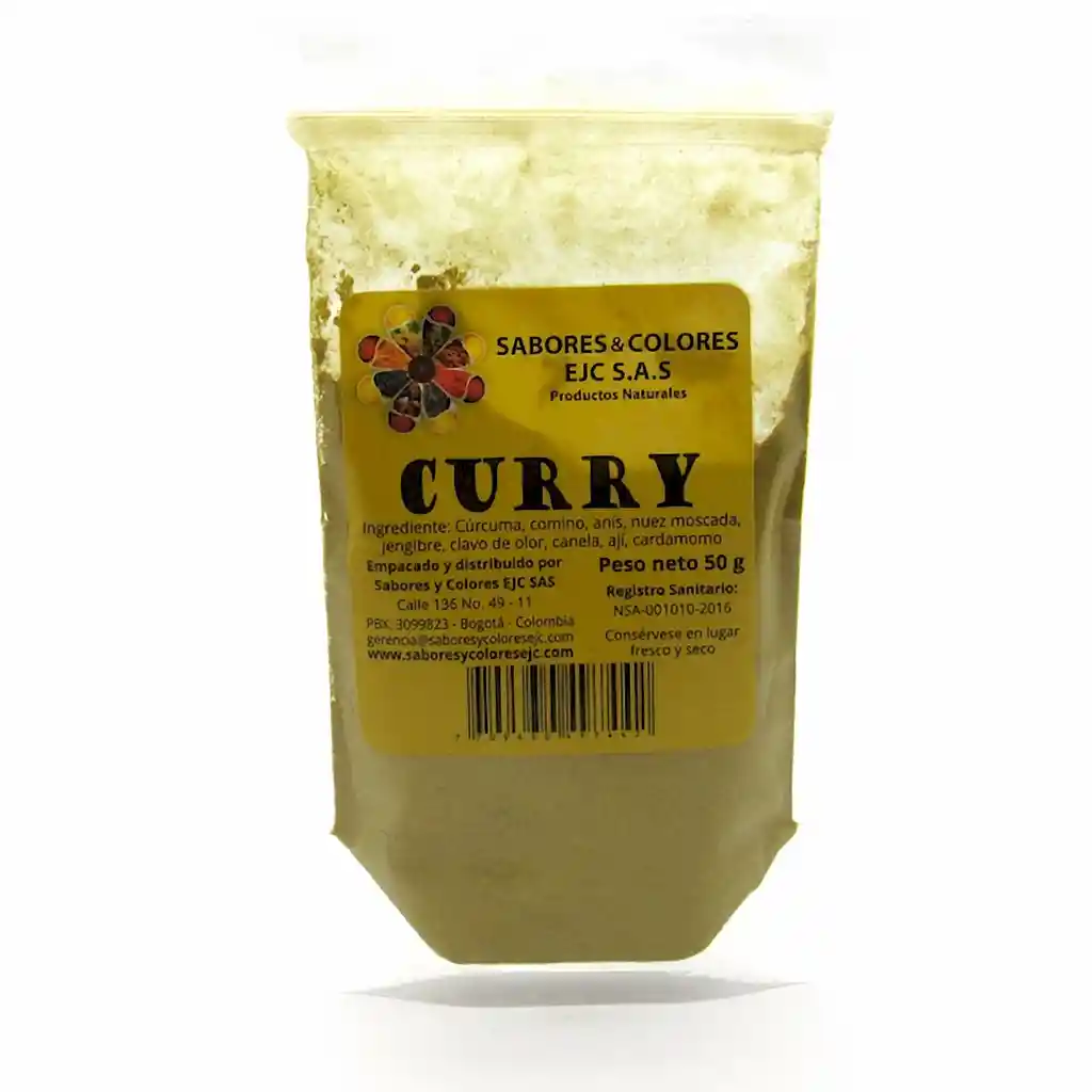 Sabores Y Colores Sazonador Curry
