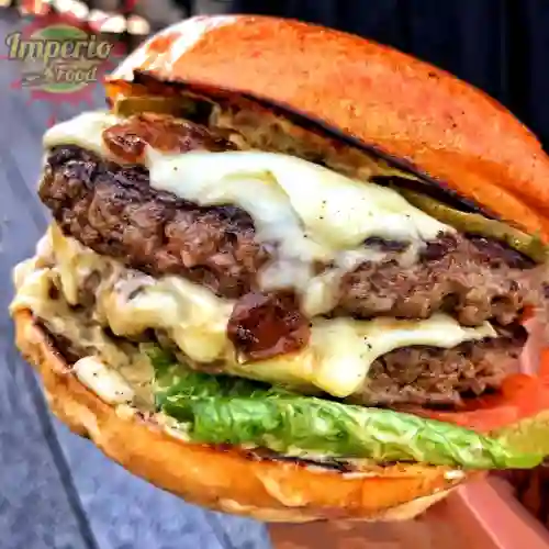 Hamburguesa Doble Res Mozzarella