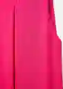 Vestido Linda2-a Fucsia Talla L Mujer Mango