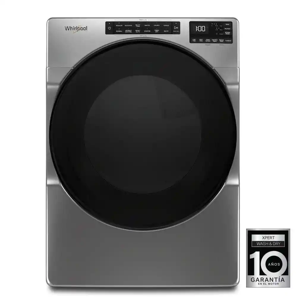 Secadora Whirlpool Eléctrica 23 7mwed6605mc Chrome Shadow