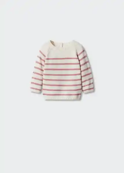 Jersey Stripe Rosa Talla 61 Niños Mango