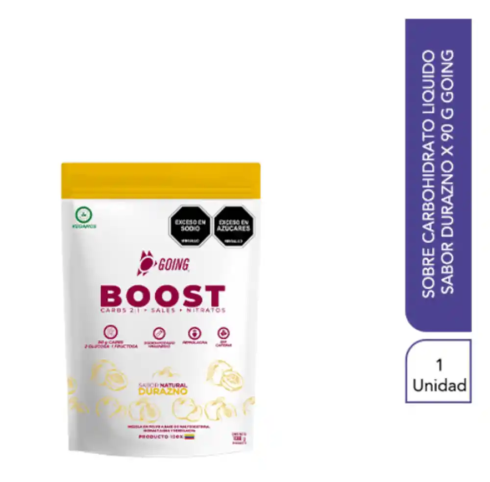Boost en Sobre Sabor Durazno