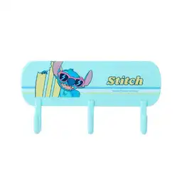 Perchero Adhesivo Con Ganchos Serie Lilo & Stitch Miniso