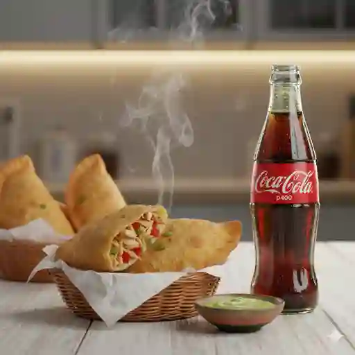 Combo empanadas de pollo