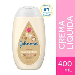 Crema Líquida Johnson Baby Avena Natural 400 Ml