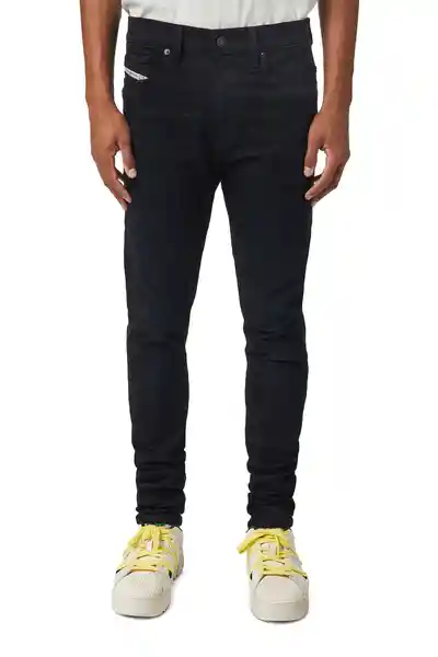 Diesel Jean D-Amny-Y Para Hombre Negro Talla 29