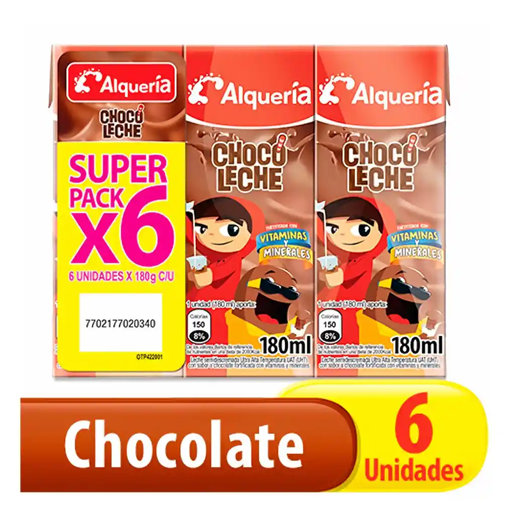 Choco Leche Leche Fortikids Tetrapack