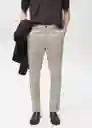 Pantalón Dublino Hielo Talla 38 Hombre Mango