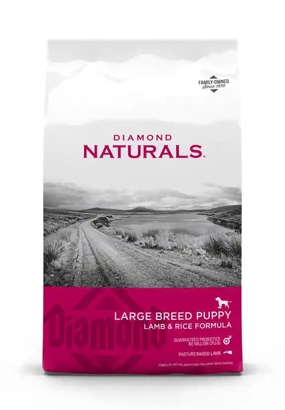 Diamond Naturals Comida Para Perro Large Breed Puppy 40 Lb