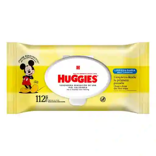 Huggies Toallita Húmeda Limpieza Diaria 112U