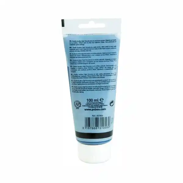 Pébéo Pintura Acrylic Studio Azul de Prusia 100 mL