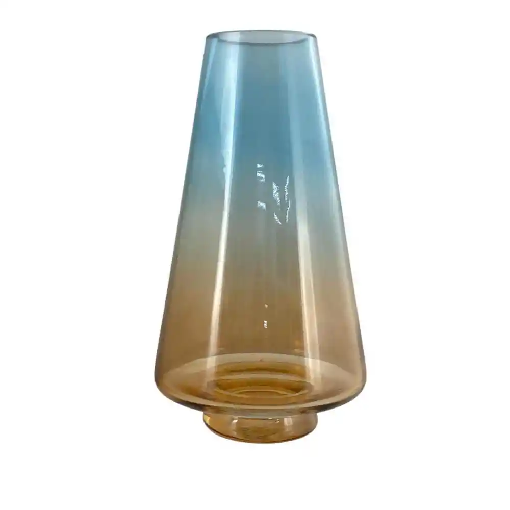 Florero 11x11x20 en Degrade Azul y Café Concepts 412870189