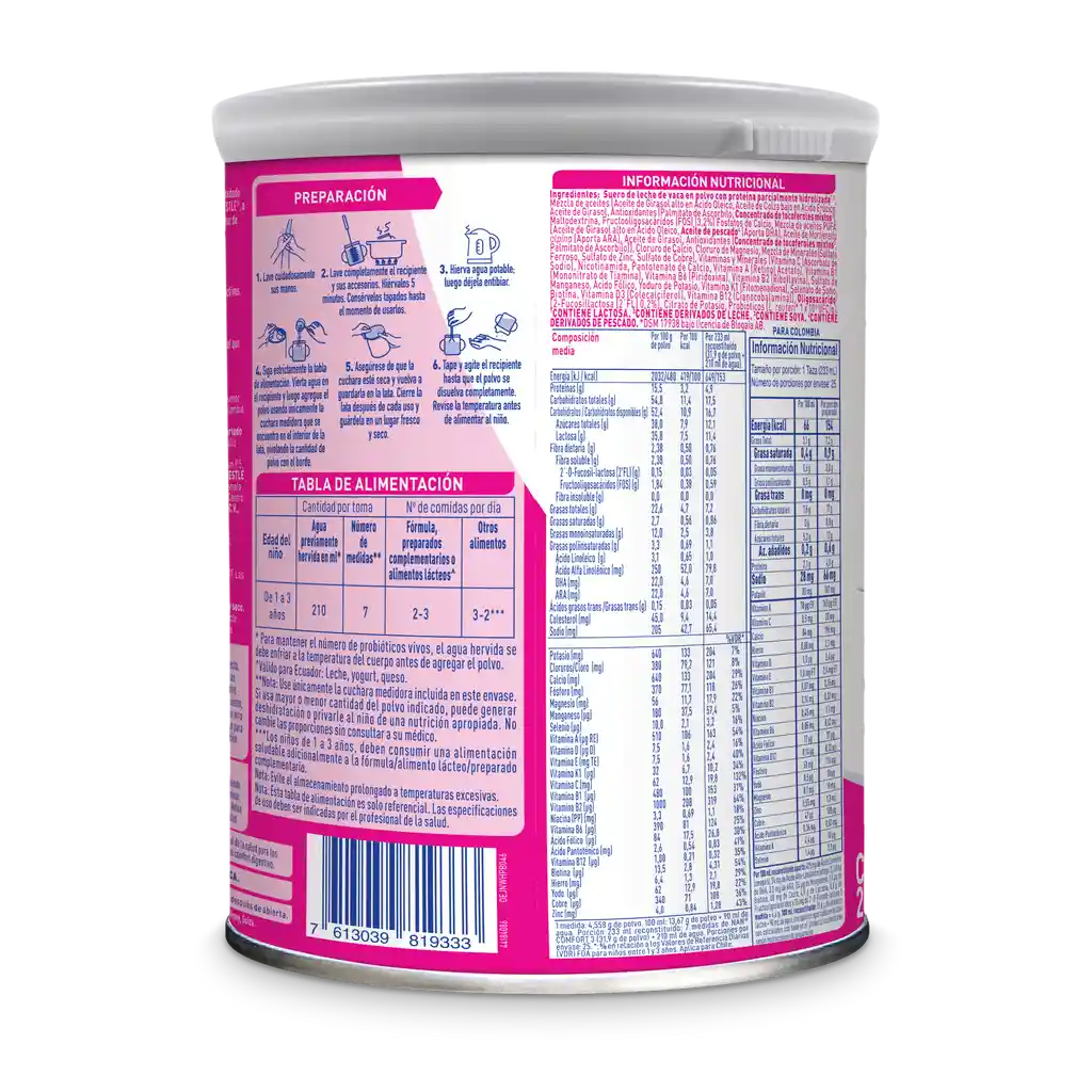 Alimento lácteo NAN COMFORT Etapa 3 x 800g