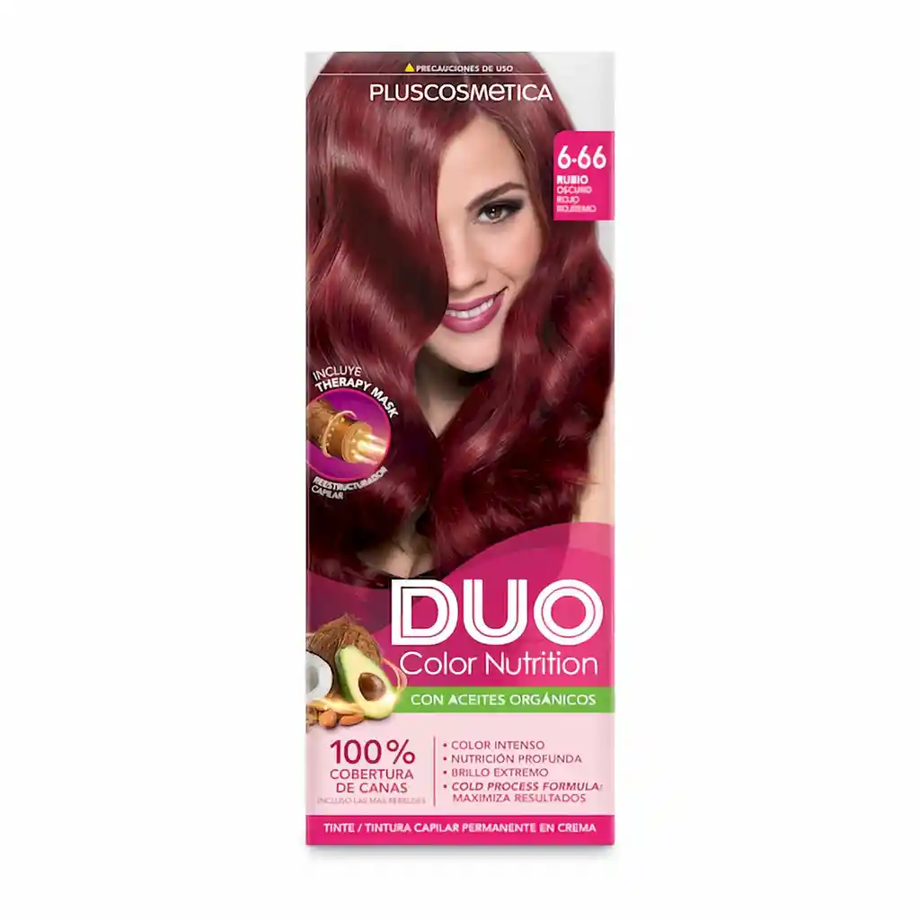 Duo Color Nutrition Crema Minik 6-66 Rub