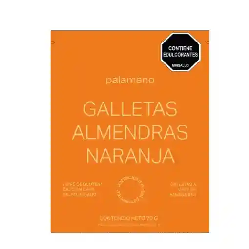 Galletas de Almendras Naranja - Palamano