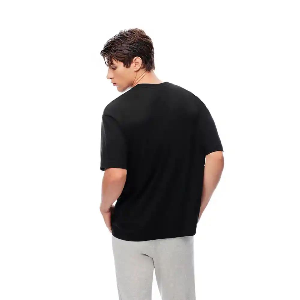 Camiseta Manga Corta en Algodón Masculino Fesim Gef Talla L