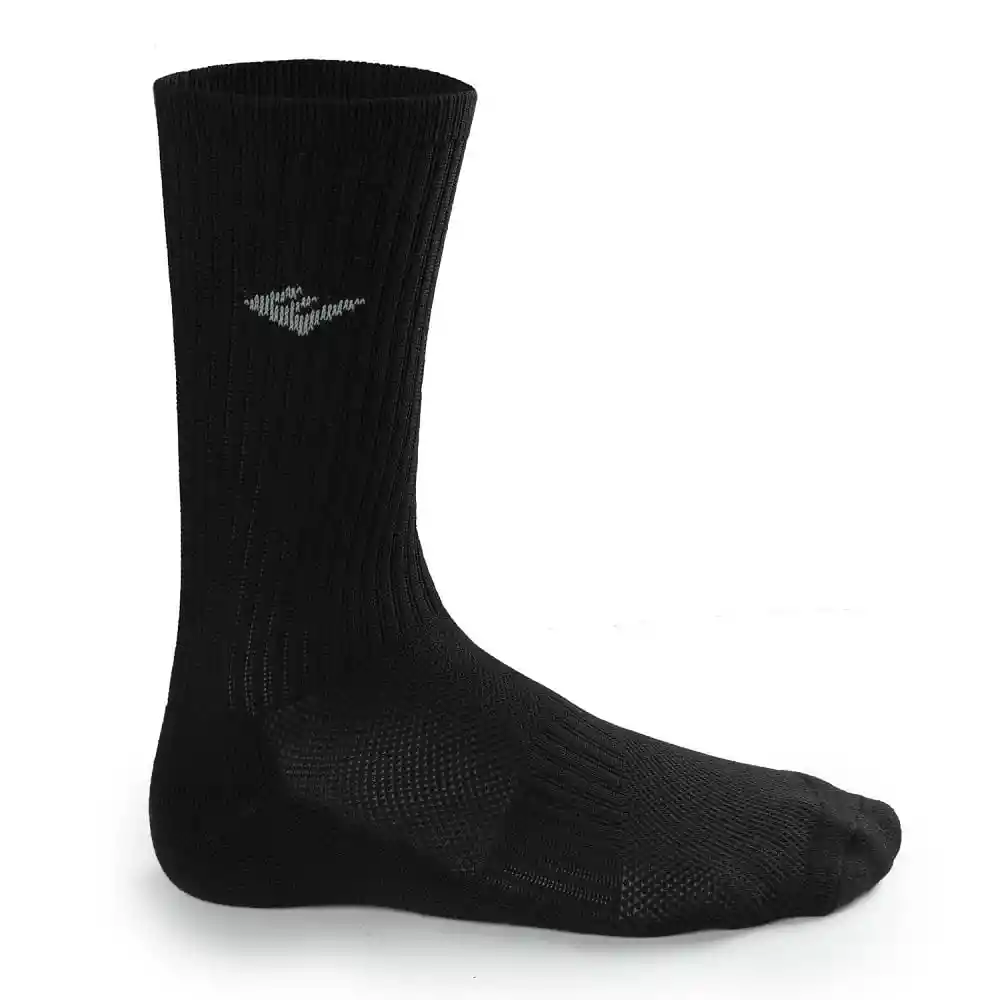 Medias Everlast Crew Negra 10-13 X 4