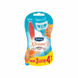 Schick Máquina de Afeitar Xtreme 3 Hawaiian Tropic