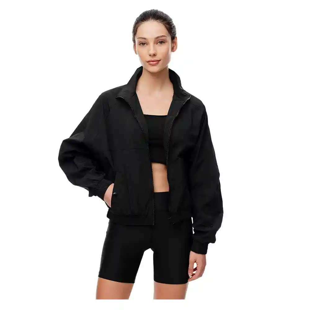 Chaqueta Sin Capucha y Bolsillos Femenino Leke Gef