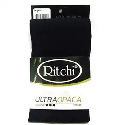 Ritchi Media Pantalón Opaca Negro Ref 555