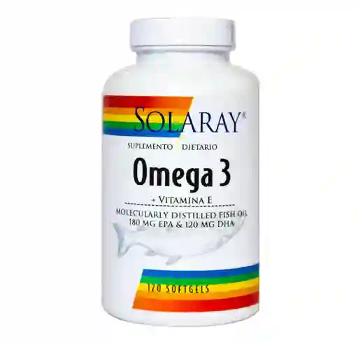  Solaray Suplemento Dietario Omega-3 Fish Oil 