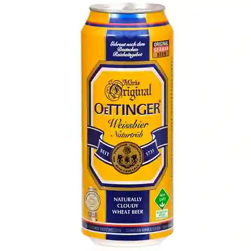 Oettinger Hefeweisbier Cerveza Clásica