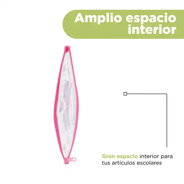 Cartuchera Lilo & Stitch Disney Rosa Miniso