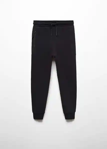 Pantalón Otherp Negro Talla 10 Niños Mango