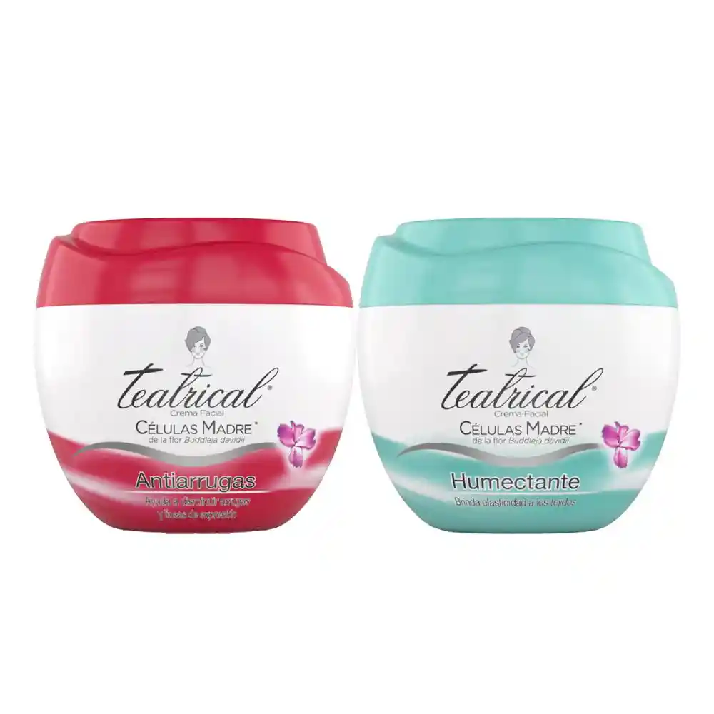 Teatrical Crema para Rostro Humectante y Crema Antiarrugas