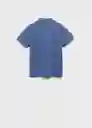 Polo Javier8 Azul Talla 10 Niños Mango
