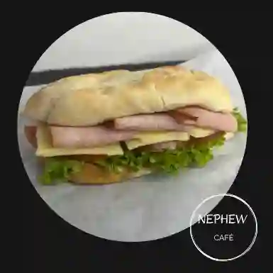 Sencillo-jamón Queso