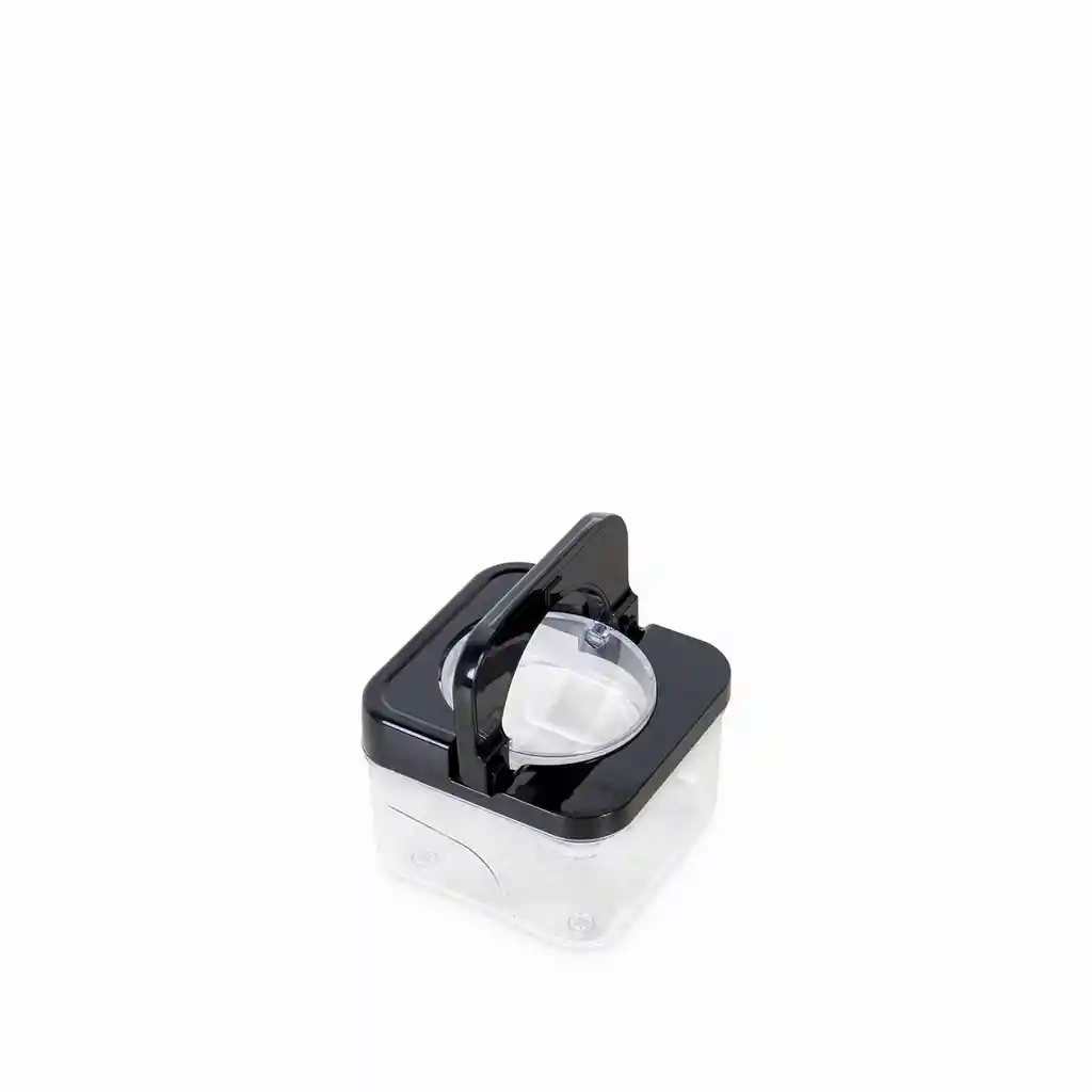 Recipiente Para Almacenar Tapa Negra 370 mL Ambiente Gourmet