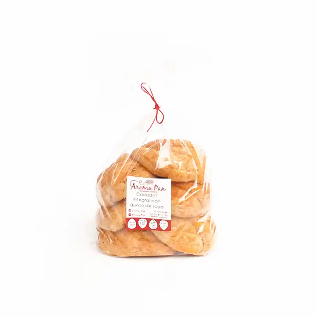 Aroma Pan Croissant Integral Con Queso