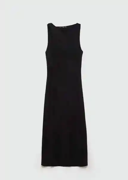 Vestido Posis Antracita Talla XS Mujer Mango