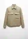 Chaqueta Arturo2 Khaki Talla M Hombre Mango