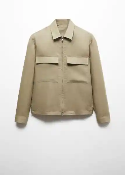 Chaqueta Arturo2 Khaki Talla M Hombre Mango