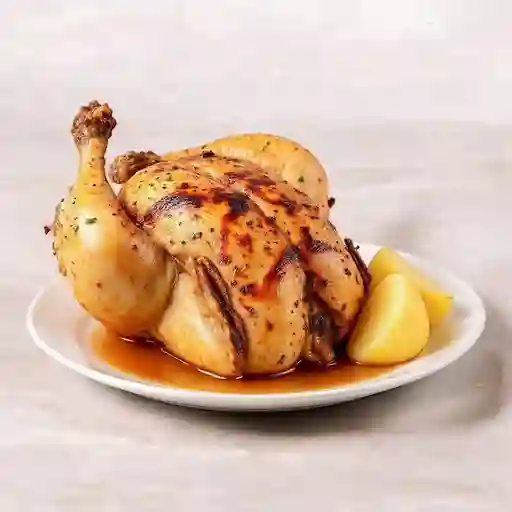 Pollo a la brasa medio