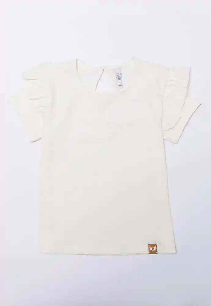 Camiseta Manga Corta 5t-ivory