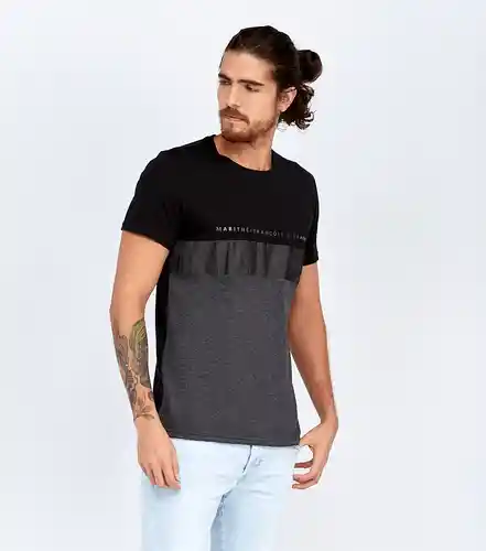 Girbaud Camiseta Negro Talla M 101585