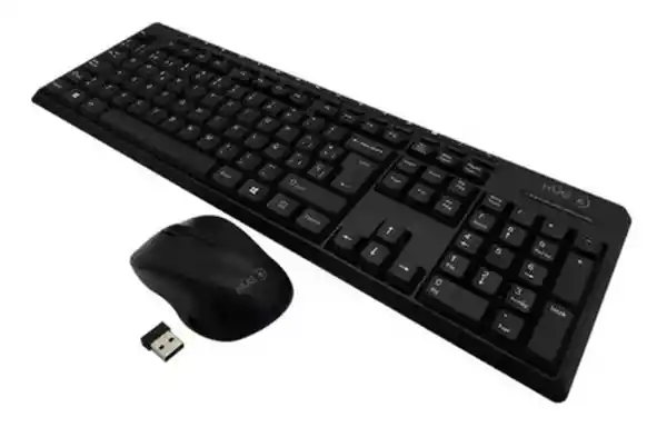 Xue Kit Teclado y Mouse Inalámbrico Pro W1000